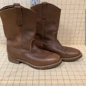 Red Wing classic cowboy western work boots 8D mens EUC